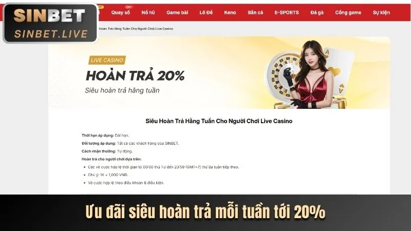 Ưu đãi và khuyến mãi OKWIN